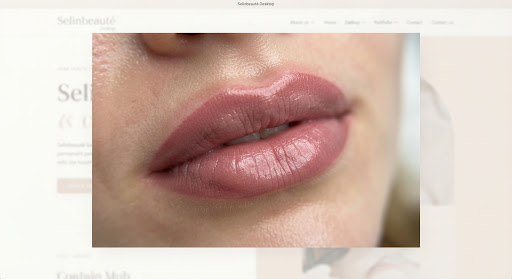 Frisch pigmentierte Lippen mit natürlichem Blush-Effekt